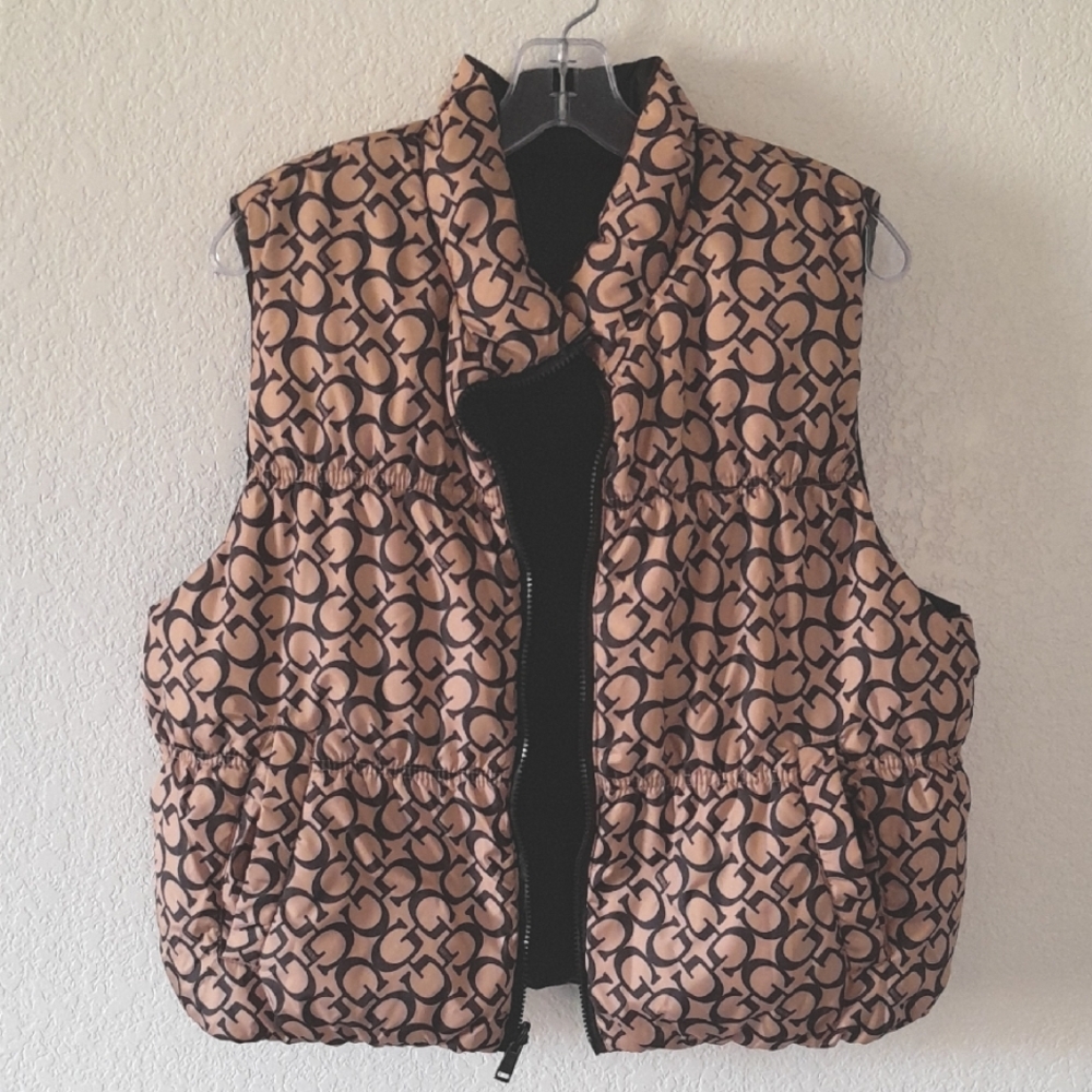 Guess Reversible Patterned Women's Vest